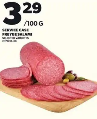 Loblaws Service case freybe salami offer