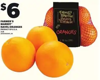 Loblaws Farmer's market navel oranges offer