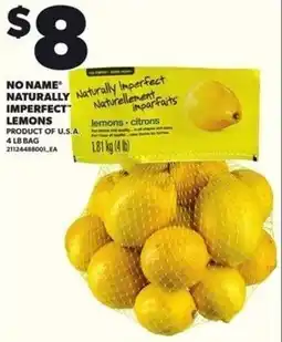 Loblaws No name naturally imperfect lemons offer