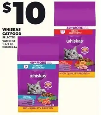 Loblaws Whiskas cat food offer