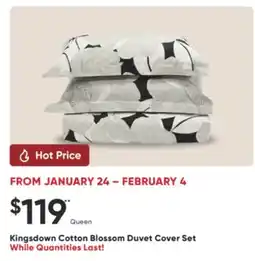 Dormez Vous Kingsdown Cotton Blossom Duvet Cover Set offer