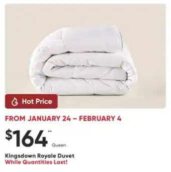 Dormez Vous Kingsdown Royale Duvet offer