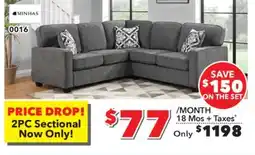 Surplus Furniture Grey 2Pc Sectional offer