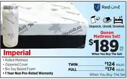 Surplus Furniture Imperial Queen 6 Foam Mattress Set offer