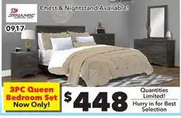 Surplus Furniture Canyon Maple 3-Piece Bedroom Set offer