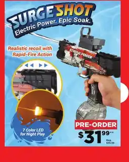 Showcase SurgeShot: Rechargeable Automatic Water Blaster Gun offer