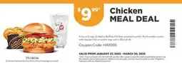 Harvey’s Chicken MEAL DEAL offer