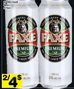 Supermarché PA BIÈRES FAXE | Beers offer