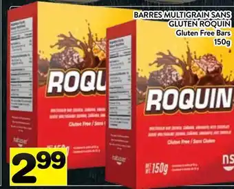 Supermarché PA BARRES MULTIGRAIN SANS GLUTEN ROQUIN | Gluten Free Bars offer