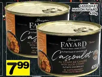 Supermarché PA CASSOULET MAISON FAYARD offer