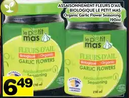 Supermarché PA ASSAISONNEMENT FLEURS D'AIL BIOLOGIQUE LE PETIT MAS | Organic Garlic Flower Seasoning offer