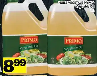 Supermarché PA HUILE VÉGÉTALE PRIMO | PRIMO Vegetable Oil offer