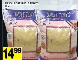 Supermarché PA RIZ CALROSE UNCLE TONY'S | RICE offer