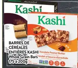 Supermarché PA BARRES DE CÉRÉALES ENTIÈRES KASHI | Whole Grain Bars offer