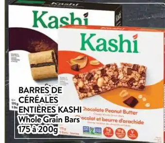 Supermarché PA BARRES DE CÉRÉALES ENTIÈRES KASHI | Whole Grain Bars offer