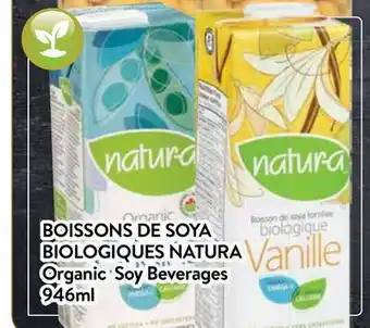 Supermarché PA BOISSONS DE SOYA BIOLOGIQUES NATURA | Organic Soy Beverages offer