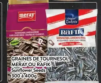 Supermarché PA GRAINES DE TOURNESOL MERAY OU RAFIK | Sunflower Seeds offer