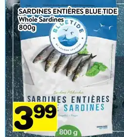 Supermarché PA SARDINES ENTIÈRES BLUE TIDE | Whole Sardines offer