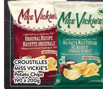 Supermarché PA CROUSTILLES MISS VICKIE'S | Potato Chips offer