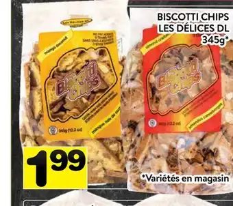 Supermarché PA BISCOTTI CHIPS LES DÉLICES DL offer