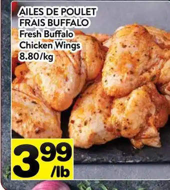 Supermarché PA AILES DE POULET FRAIS BUFFALO | Fresh Buffalo Chicken Wings offer