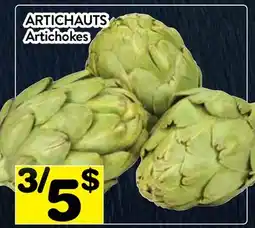 Supermarché PA ARTICHAUTS | Artichokes offer