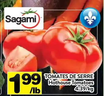 Supermarché PA TOMATES DE SERRE | Hothouse Tomatoes offer