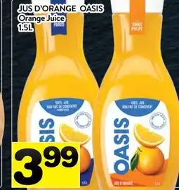 Supermarché PA JUS D'ORANGE OASIS | Orange Juice offer