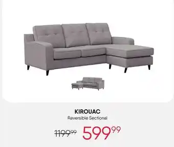 Meubles RD Reversible Sectional offer