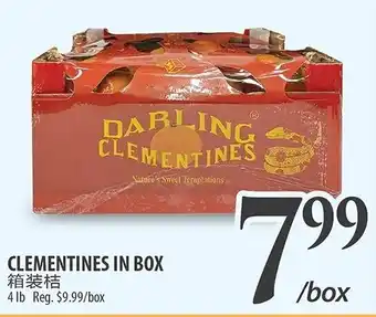 Al Premium Food Mart Clementines in box offer