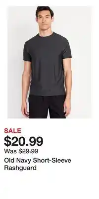 Old Navy Old Navy Short-Sleeve Rashguard offer