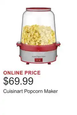 Costco Cuisinart Popcorn Maker offer