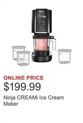 Costco Ninja CREAMi Ice Cream Maker offer