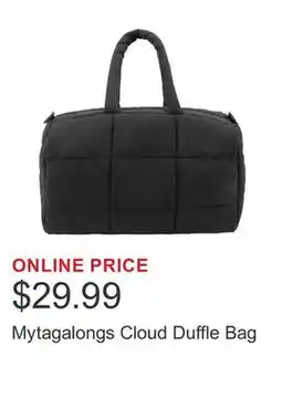 Costco Mytagalongs Cloud Duffle Bag offer