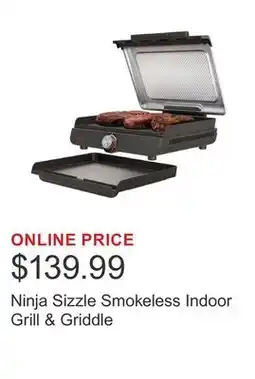 Costco Ninja Sizzle Smokeless Indoor Grill & Griddle offer