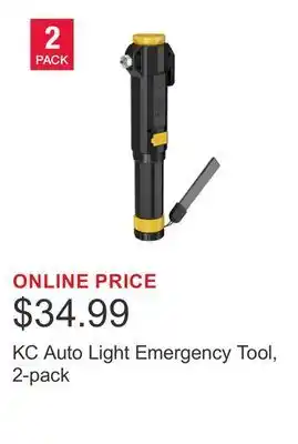 Costco KC Auto Light Emergency Tool, 2-pack offer