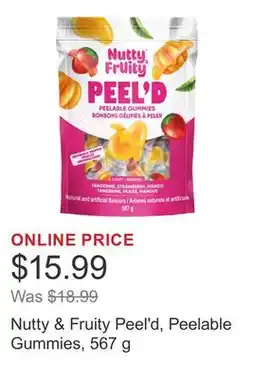 Costco Nutty & Fruity Peel'd, Peelable Gummies, 567 g offer