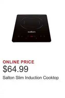 Costco Salton Slim Induction Cooktop offer