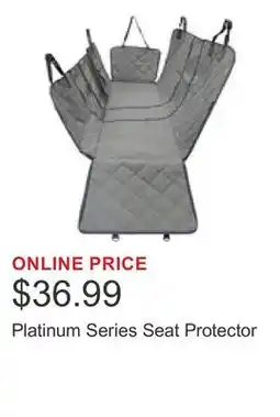 Costco Platinum Series Seat Protector offer