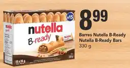 Marché Adonis Barres Nutella B-Ready Nutella B-Ready Bars offer