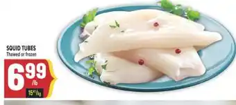 Marché Adonis SQUID TUBES THAWED OR FROZEN offer