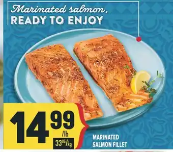 Marché Adonis MARINATED SALMON FILLET offer