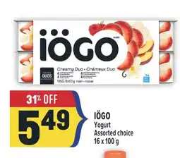 Marché Adonis IÖGO Yogurt offer