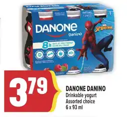 Marché Adonis DANONE DANINO Drinkable yogurt offer