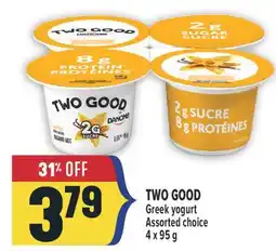 Marché Adonis TWO GOOD Greek yogurt offer