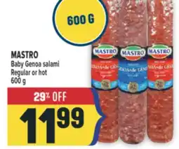 Marché Adonis MASTRO Baby Genoa salami Regular or hot offer