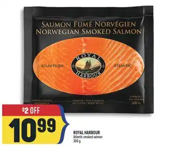 Marché Adonis ROYAL HARBOUR Atlantic smoked salmon offer