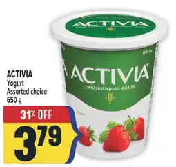 Marché Adonis ACTIVIA Yogurt offer