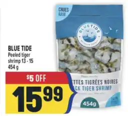 Marché Adonis BLUE TIDE PEELED TIGER SHRIMP 13 - 15 offer