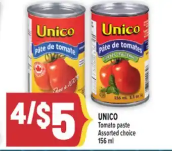 Marché Adonis UNICO Tomato paste offer